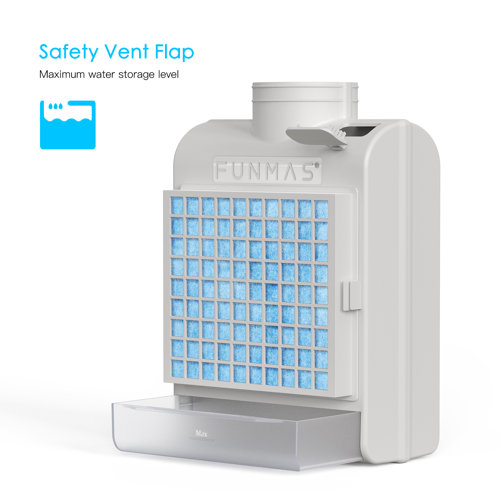 FUNMAS Indoor Dryer Vent, Stainless Steel Screen Filter, Polyester